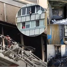 Po gaisro Šiauliuose žuvus dviem vyrams ir pro balkoną iškritusiai merginai – žinia iš prokuratūros