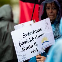A. Navicko profsąjunga ketvirtadienį spręs, ar stabdyti streiką iki lapkričio pabaigos