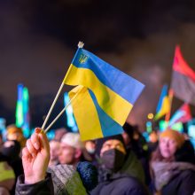 Vilnius nušvis mėlynai ir geltonai: kviečia į Ukrainos palaikymo renginius