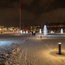 Vilniaus Kalėdų miestelyje – naujas traukos taškas Lukiškių aikštėje