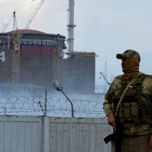 Rusija baigė pasiruošimą teroristiniam išpuoliui Zaporižios AE