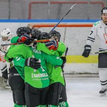 Kauniečių tvirtovėje triumfavusi „Hockey Punks“ komanda atsidūrė per žingsnį nuo aukso 
