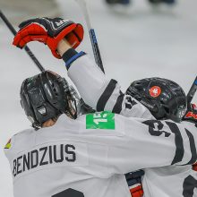 Kauniečių tvirtovėje triumfavusi „Hockey Punks“ komanda atsidūrė per žingsnį nuo aukso 