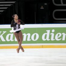 Čiuožėja P. Ramanauskaitė „Amber Cup“ varžybose užėmė devintąją vietą