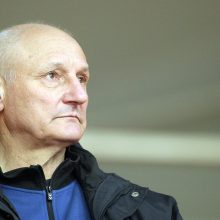 Kauno sporto halėje „Vilnius“ užkūrė pirtį „Granitui-Kariui“