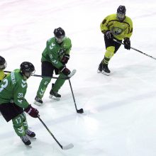 „Kaunas Hockey“ ledo ritulininkai tik po baudinių serijos įveikė „Geležinį vilką“ 