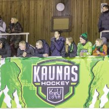 Lietuvos ledo ritulio lygos pusfinalis prasidėjo „Hockey Punks“ pergale Kaune