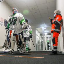 Kauno derbis: įvarčių kruša ir „Kaunas Hockey“ pergalė