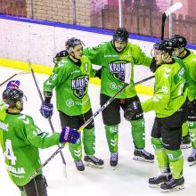 Antrą kartą Kaune laimėjusi „Hockey Punks“ ekipa – per žingsnį nuo finalo