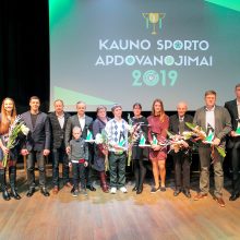 Geriausiems įteikti „Kauno sporto 2019“ apdovanojimai