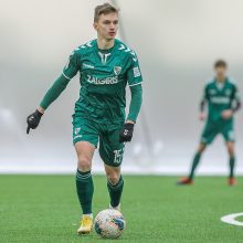  „Kauno Žalgirio“ futbolininkai sužaidė lygiosiomis su „Nevėžiu“ 