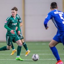 „Kauno Žalgirio“ futbolininkai sutriuškino „Nevėžį“