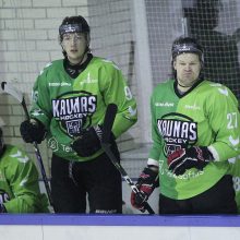  „Kaunas Hockey“ ledo ritulininkai įveikė „Geležinio vilko“ ekipą