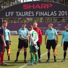 LFF taurę iškovojo „Žalgirio“ futbolininkai