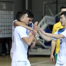 Lietuvos salės futbolo rinktinė pralaimėjo Kirgizijai