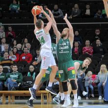 „Žalgiris“ LKL ketvirtfinalio seriją pradėjo pergale