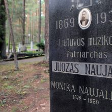 Kapinių rimtį nutraukė lietuvių klasikų istorijos
