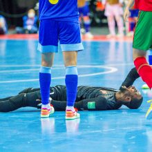 Dramatiškas pasaulio salės futbolo čempionato pusfinalis: pratęsimas, baudiniai, portugalų triumfas