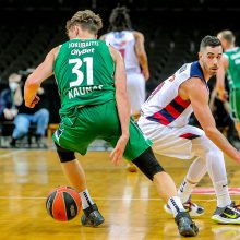 „Žalgiris“ nesunkiai susidorojo su „Baskonia“