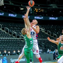 „Žalgiris“ nesunkiai susidorojo su „Baskonia“