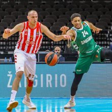 „Žalgiris“ ir antrą kartą įrodė pranašumą prieš „Crvena Zvezda“ krepšininkus