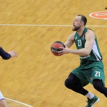 „Žalgiris“ neatsilaikė prieš Eurolygos favoritus