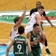 Eurolyga: „Žalgiris“ palaužė Milano ekipą ir savo aikštėje iškovojo pirmąją pergalę