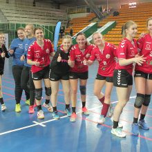 Lietuvos moterų rankinio lygos lyderių dvikovą laimėjo žalgirietės