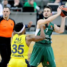 „Žalgiris“ nusileido „Fenerbahce“ komandai ir baigė pasirodymą Eurolygoje