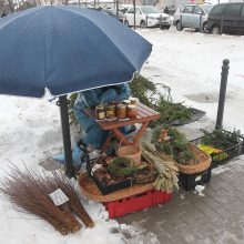 Žaliakalnio turgaus prekeivė: net ir prieš šventes niekas neperka žąsų ir ančių