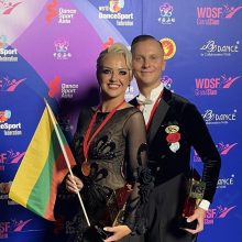 Žinia iš Kinijos: E. Sodeika ir I. Sodeikienė trečią kartą tapo pasaulio čempionais