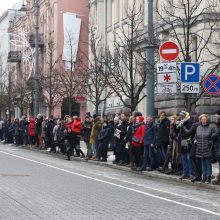 A. Tapinas pasidalijo įspūdžiais po mitingo: ėjome kaip dvi bangos