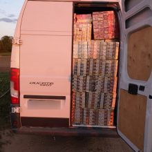 Sulaikytas lenkas, gabenęs cigarečių kontrabandą už ne mažiau nei 100 tūkst. eurų