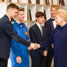 Jauniesiems Lietuvos išradėjams – išskirtinis prezidentės dėmesys