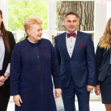 Jauniesiems Lietuvos išradėjams – išskirtinis prezidentės dėmesys