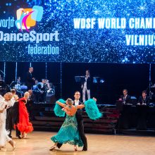 Pasaulio standartinių šokių čempionai: tai istorinė diena mūsų karjeroje