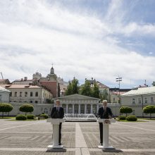 G. Nausėda atvėrė Prezidentūros kiemą kultūriniams renginiams ir lankytojams