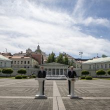 G. Nausėda atvėrė Prezidentūros kiemą kultūriniams renginiams ir lankytojams