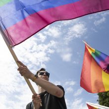 LGBT bendruomenė paragino prezidentą įsisegti vaivorykštės spalvų ženklelį