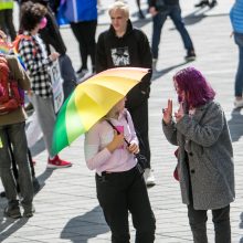 LGBT eitynės Kaune: šimtai pareigūnų, minios žmonių, atėjo ir V. Šustauskas