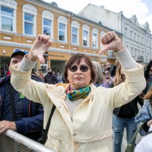 Išskirtiniai kadrai: konfliktai per „Kaunas Pride“ eitynes