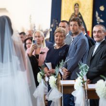 Druskininkuose susituokė I. Burlinskaitė ir L. Vaisieta