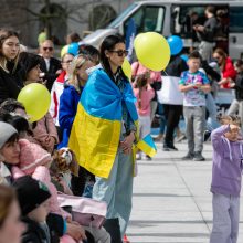 Vyriausybė skyrė dar beveik 326 tūkst. eurų padėti ukrainiečių karo pabėgėliams Lietuvoje