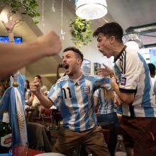 Milijonai Argentinos gyventojų laukia L. Messi ir pasaulio čempionato nugalėtojų