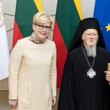 Konstantinopolio patriarchas: Lietuvoje atsiveria galimybė sukurti bažnytinę struktūrą