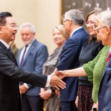 Lietuvoje viešintis Taivano ministras: esame du geri draugai