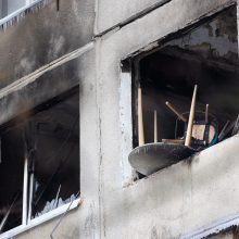 Pareigūnai neigia gandus: į vėliau sprogusį Viršuliškių daugiabutį vyko dėl kitos priežasties