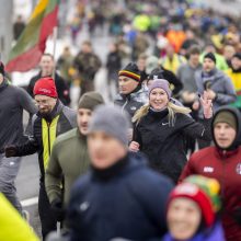 Tarptautiniame bėgime „Gyvybės ir mirties keliu“ Vilniuje dalyvavo per 7 tūkst. žmonių