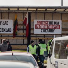 NKVC: Lenkijos ir Lietuvos pasienyje vilkikų eilių nėra, ūkininkų entuziazmas blėsta