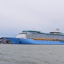Dėl stipraus vėjo Klaipėdos uoste apribota laivyba
